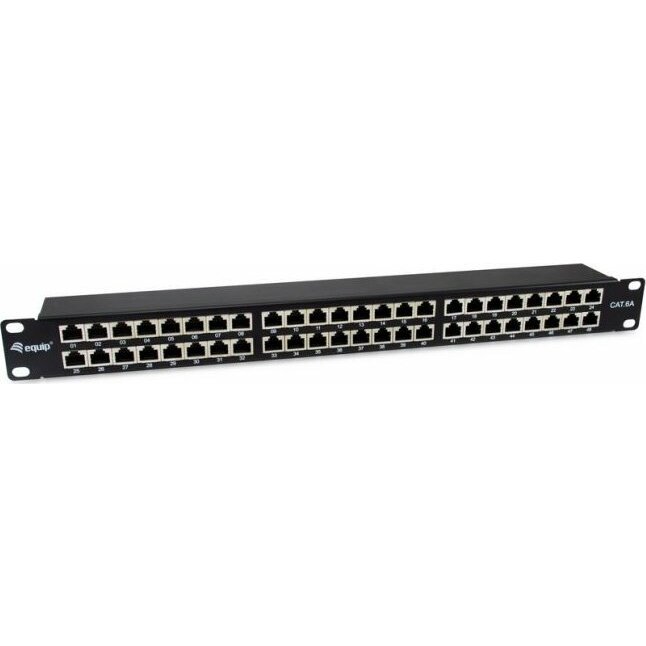 Equip Patchpanel 48x RJ45 Cat6A 19&quot