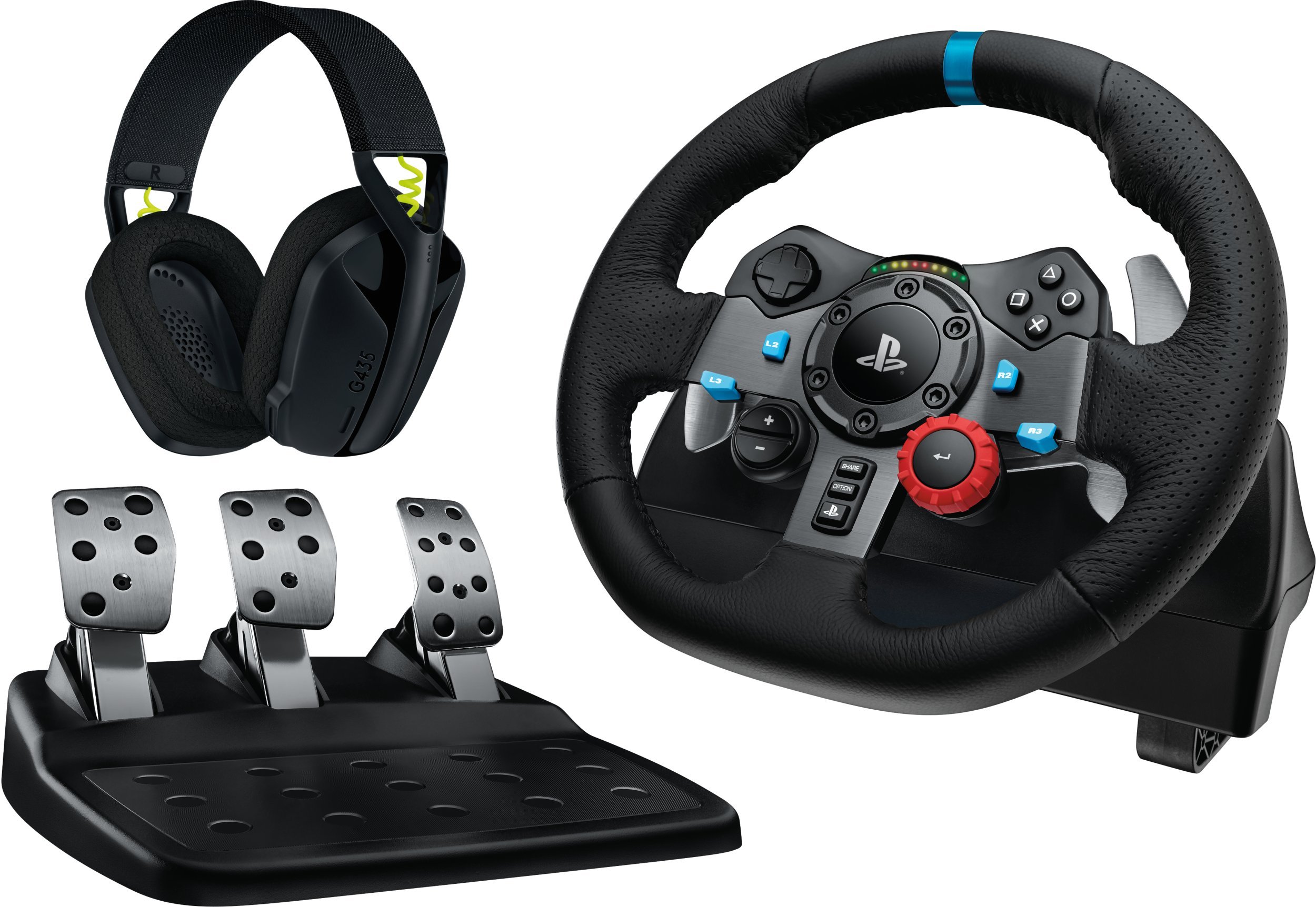 Logitech G29 EU + G435 Black