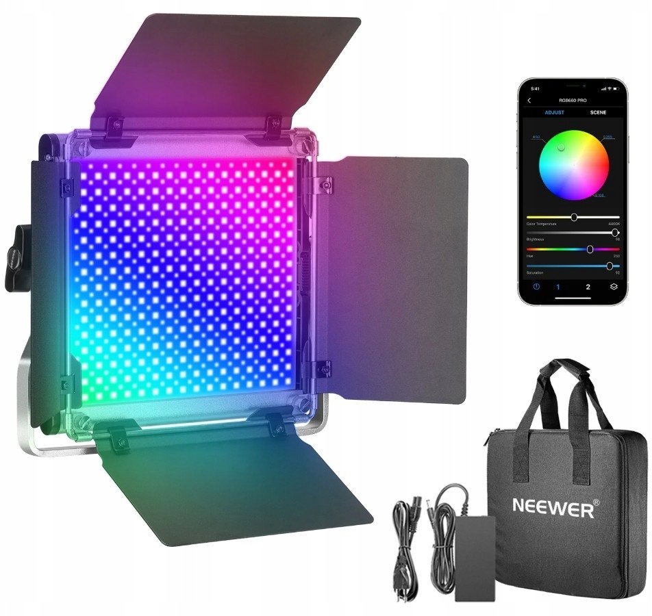 Lampa studyjna Neewer Mocna Lampa Led