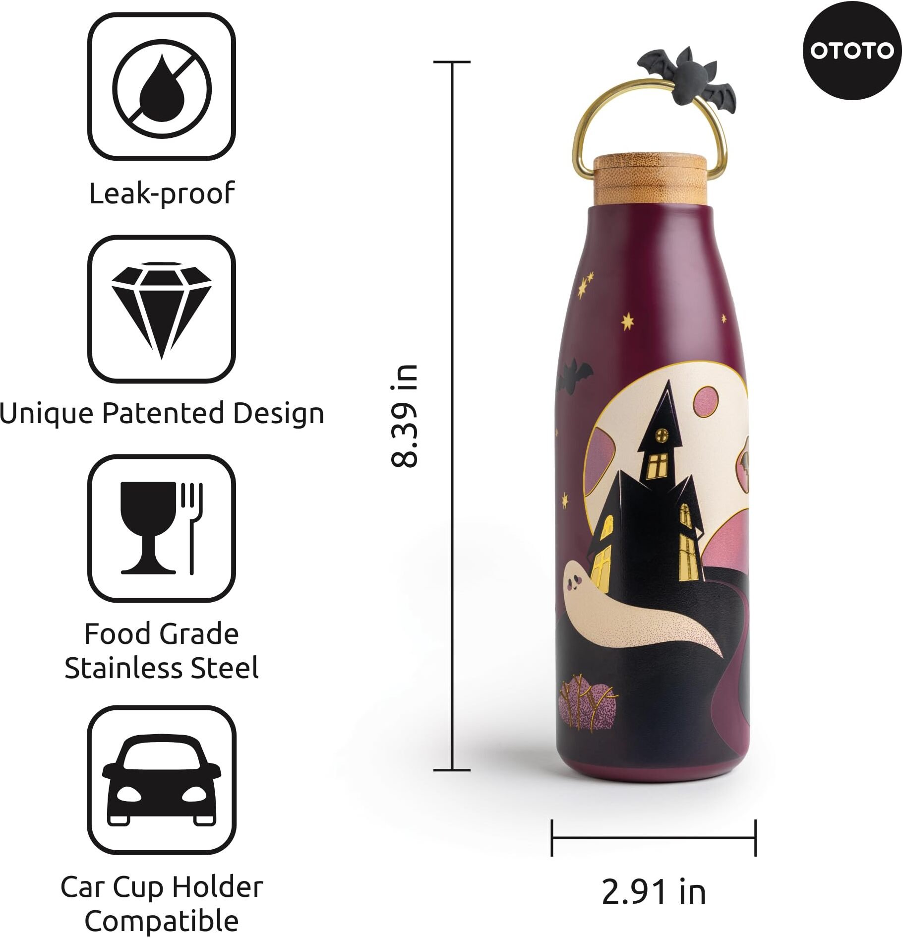 Ototo OTOTO Boo!Tle Spooky Bottle