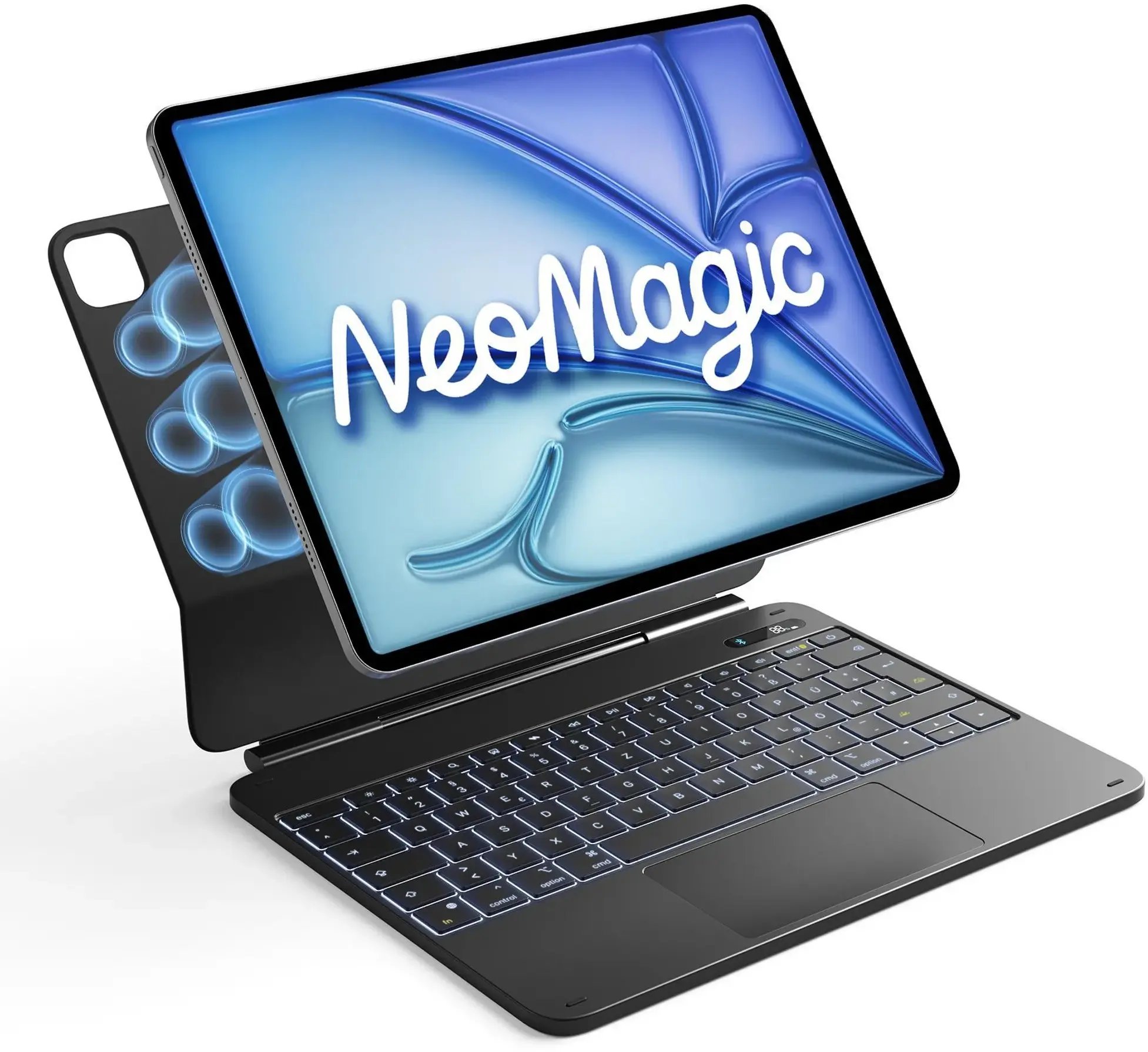 Inateck Keyboard iPad 13" QWERTZ black