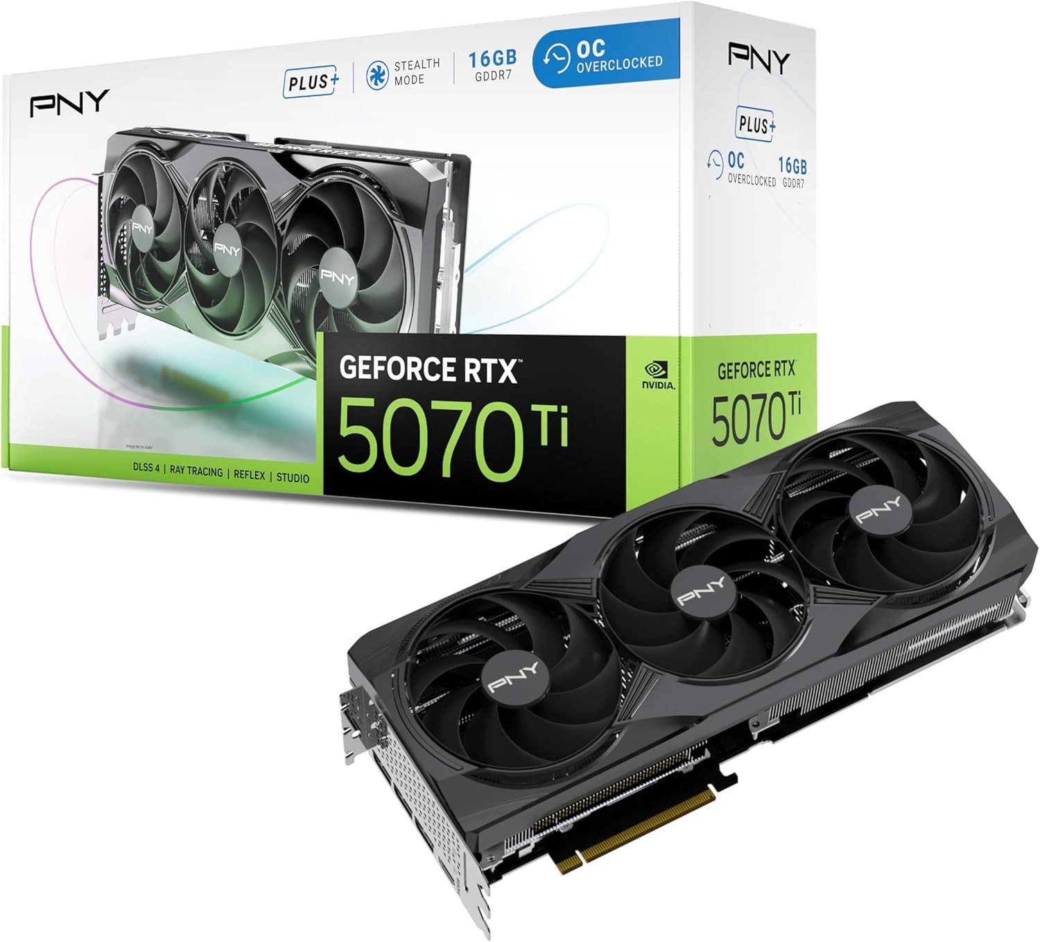 PNY GeForce RTX5070 Ti+ OC 16GB