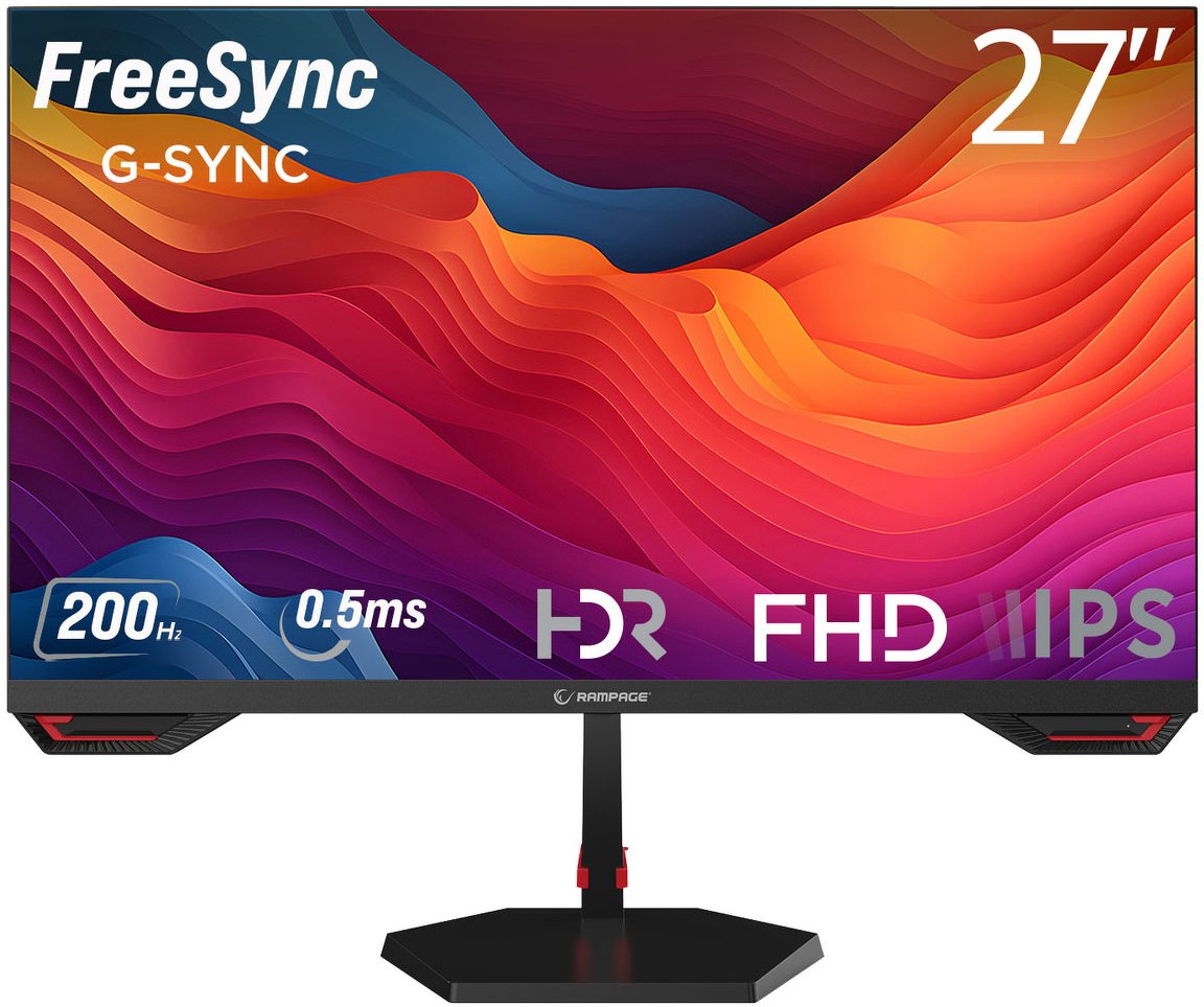 RAMPAGE CRIMSON 27-inch FHD 200 Hz