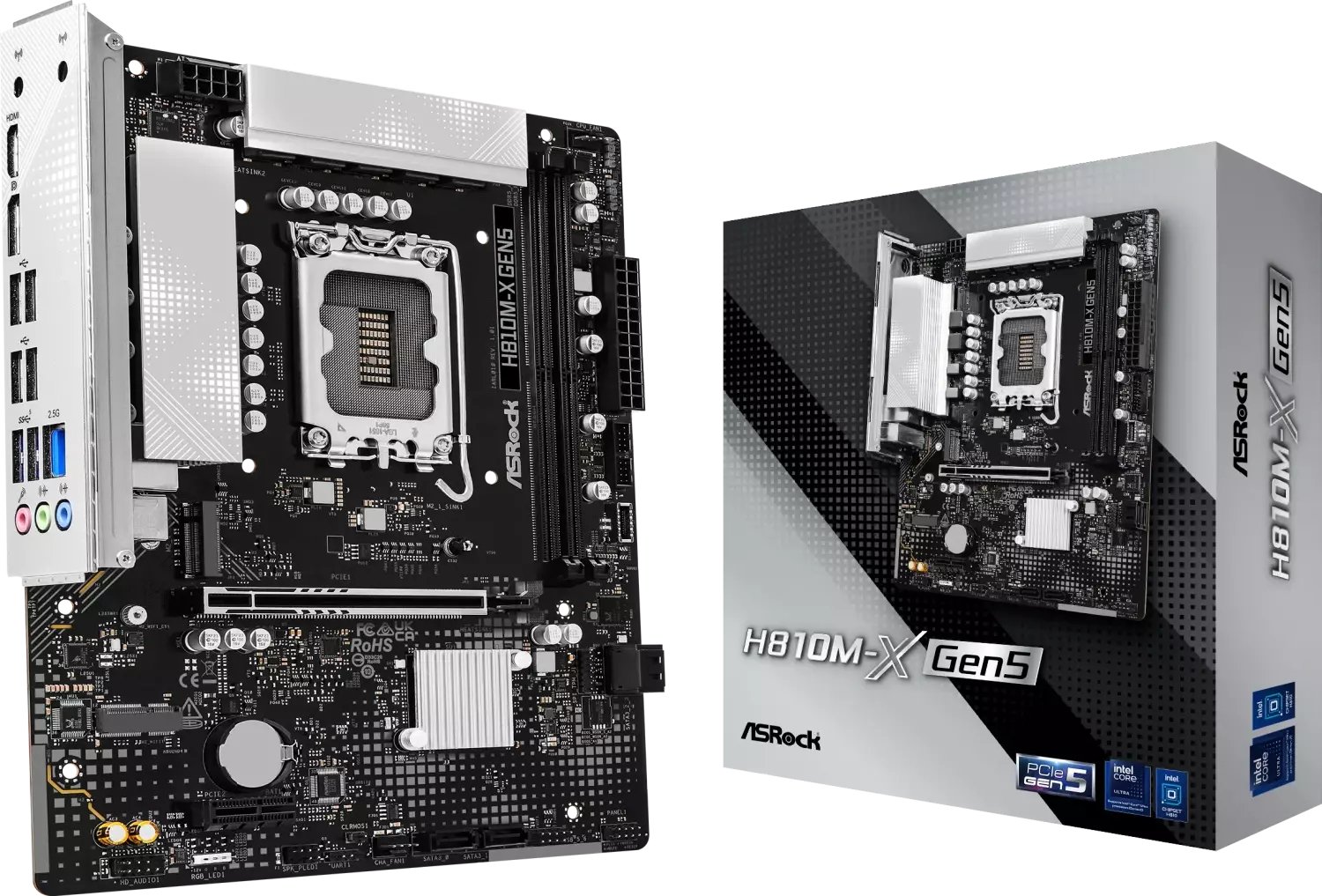 Asrock H810M-X Gen5 Intel H810 LGA