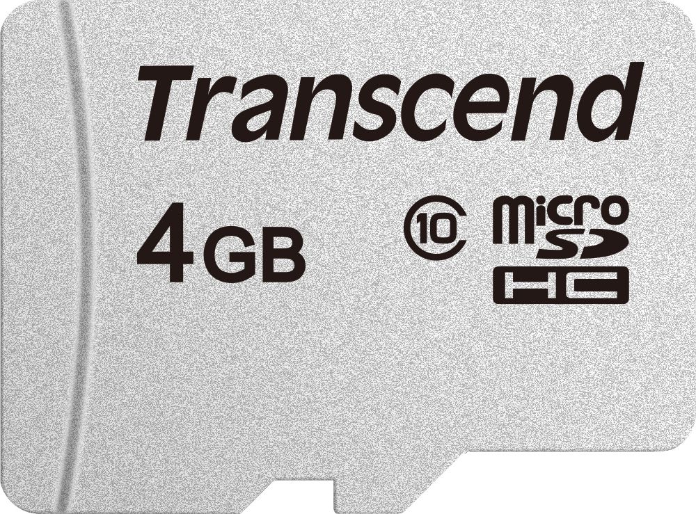 Karta Transcend 300S MicroSDHC 4 GB