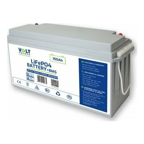 Volt Akumulator LiFePO4 25,6V 150