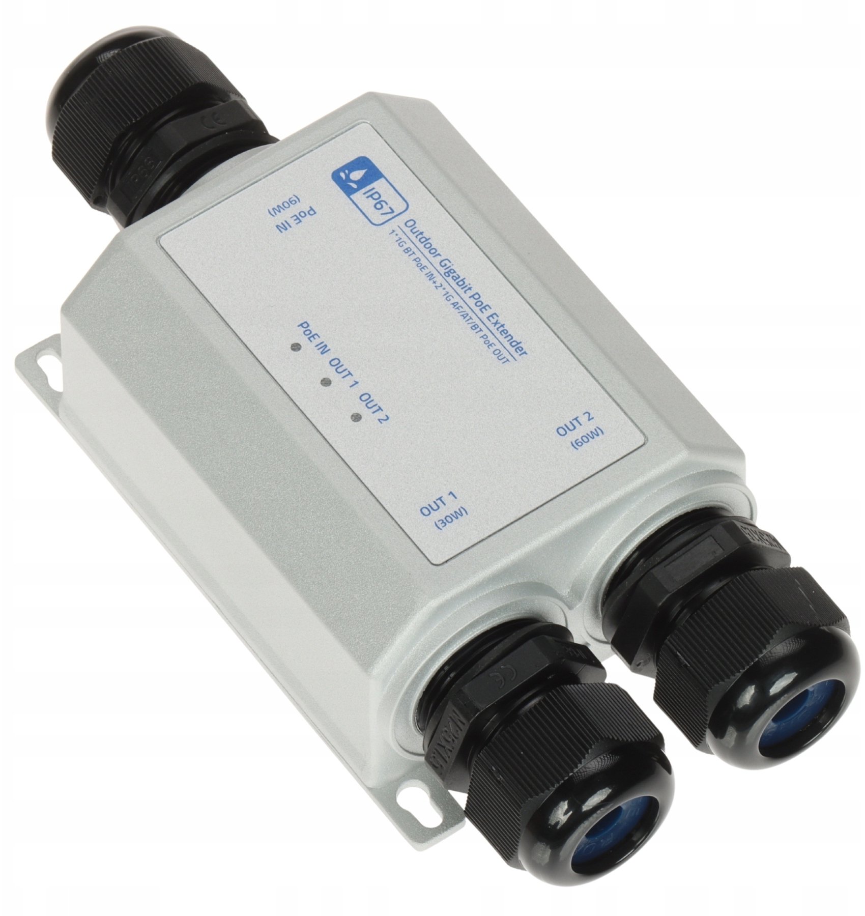 EXTENDER ETHERNET+PoE SPT-POE/2-POE-1G-IP67 | SPT-POE/2-POE-1G-IP67 |