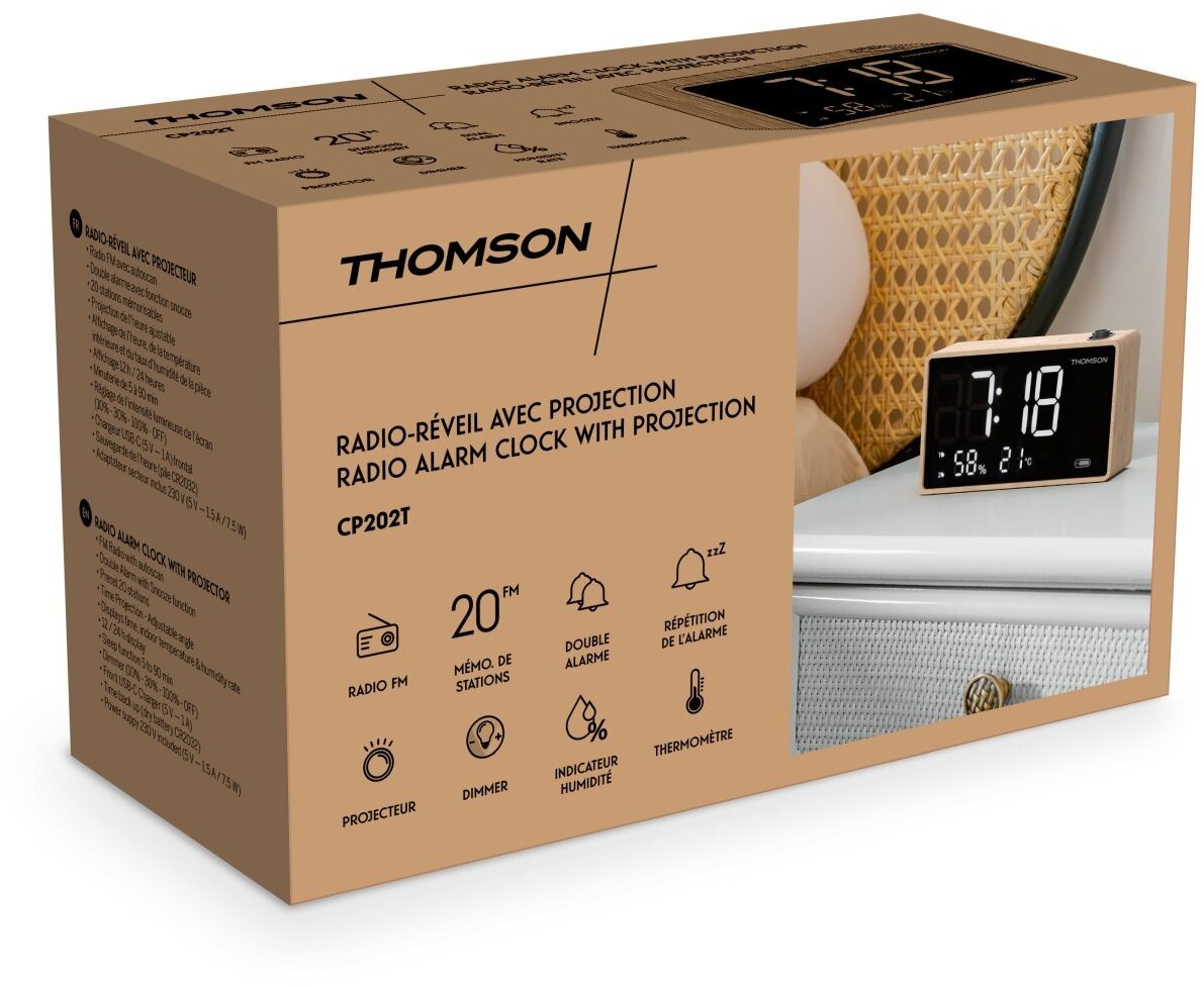 Radiobudzik Thomson Thomson COSY Radiobudzik z