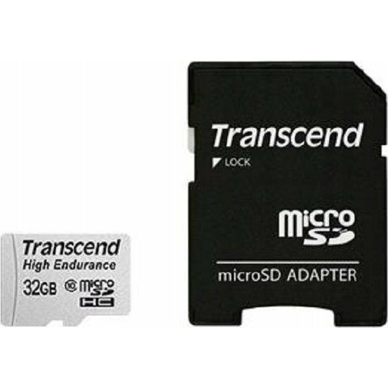 Card 32GB Transcend Hochbelastbar microHC/SD-Adapter inbegriffen
