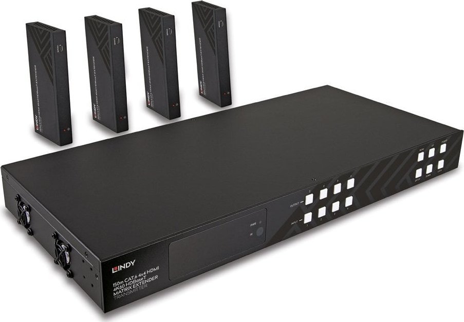 LINDY 150m Cat.6 4x4 HDMI