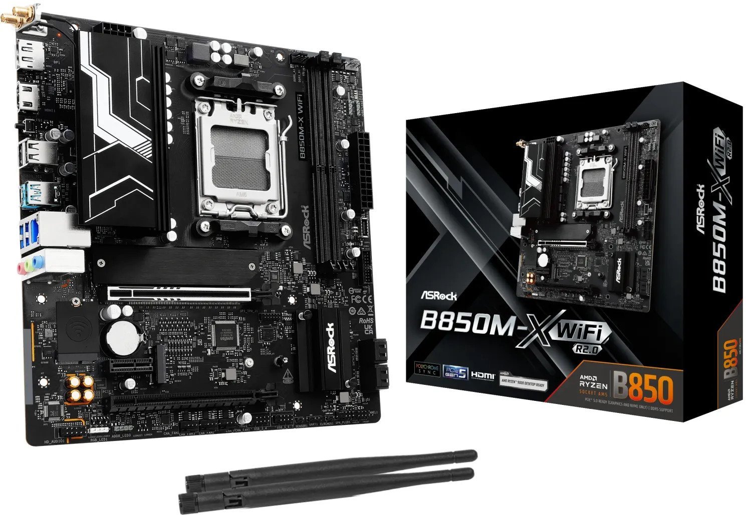 ASRock B850M-X WiFi R2.0 Motherboard