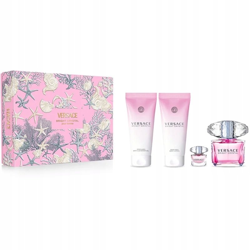 SET VERSACE Bright Crystal Women EDT