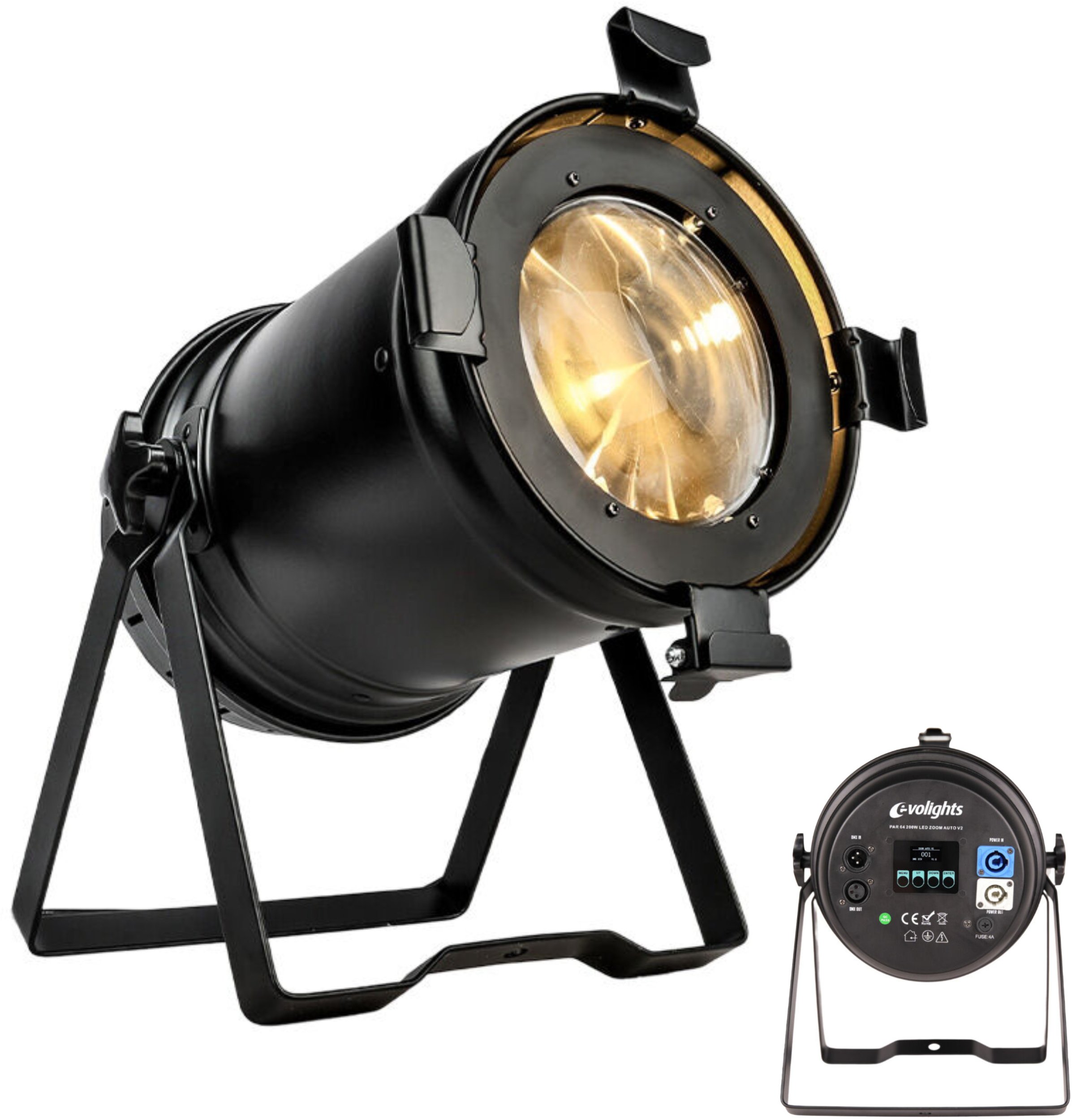 Naświetlacz Evolights EVOLIGHTS PAR 64 200W