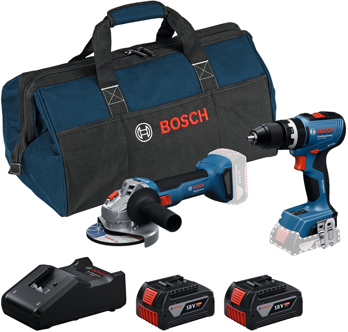 Bosch BOSCH ZESTAW COMBO 18V (GSB
