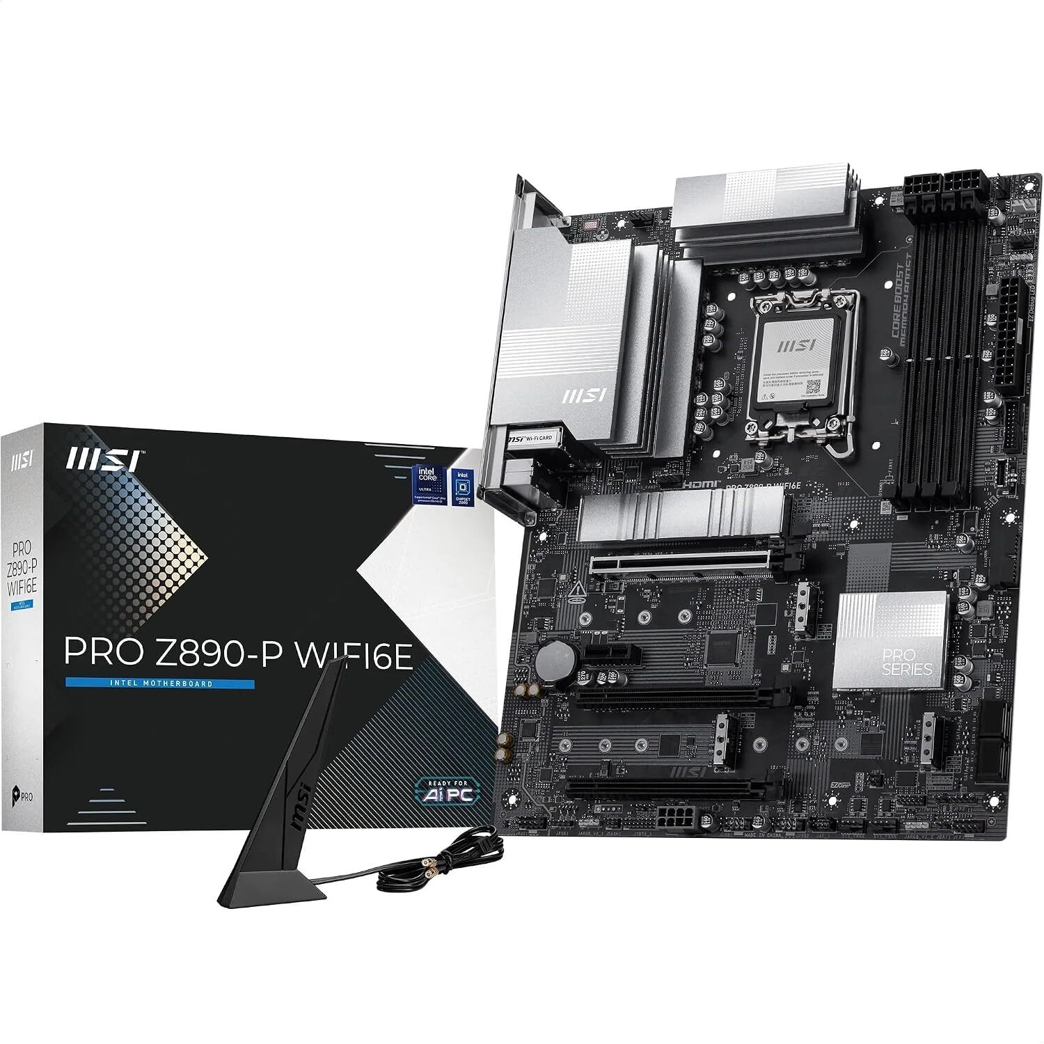 MSI PRO Z890-P WIFI6E Motherboard, LGA1851