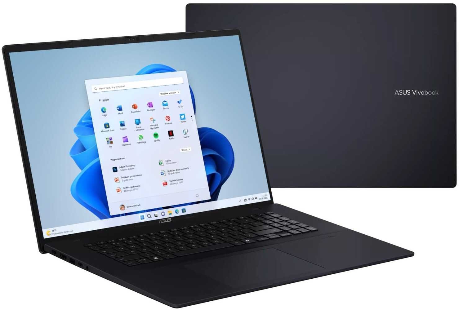 ASUS Vivobook 18 M1807GA-S8003W AMD Ryzen™