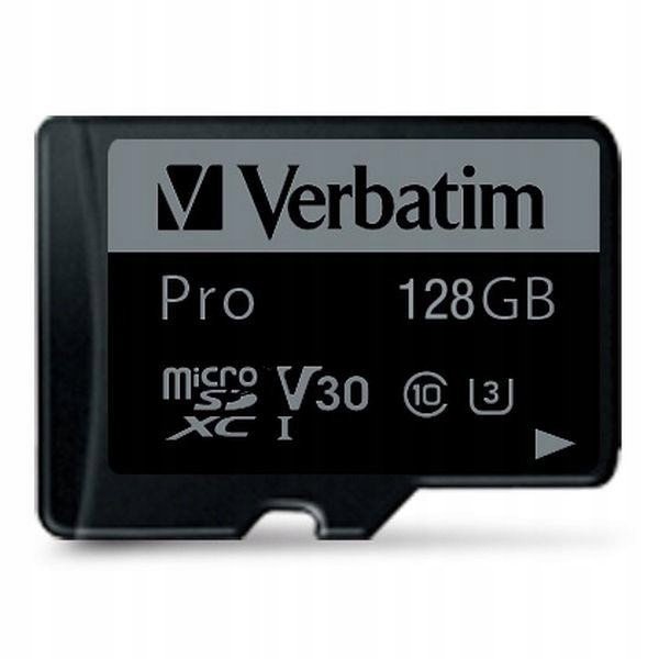 Verbatim Pro microSDXC 128GB - UHS-I