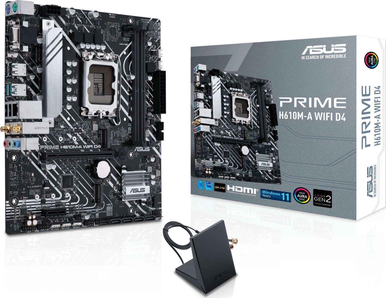 ASUS PRIME H610M-A WIFI D4 Motherboard
