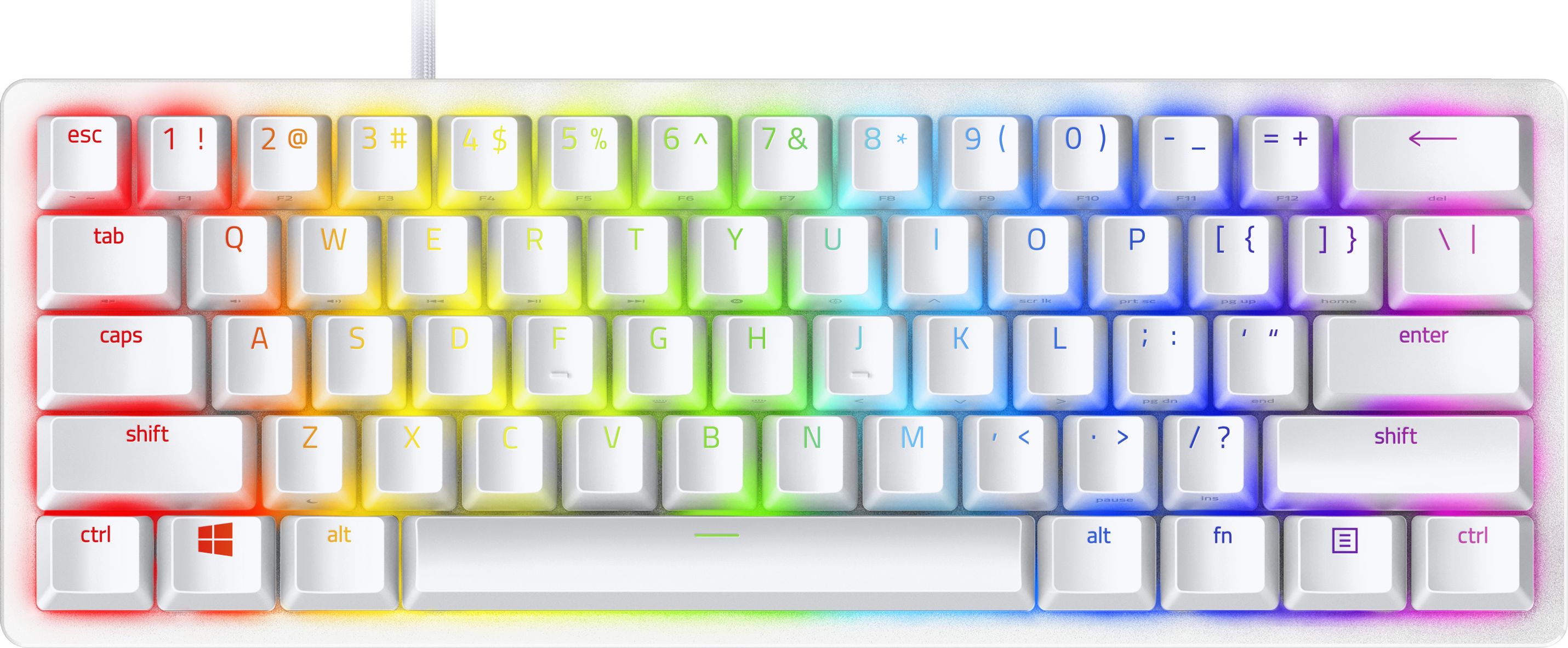 Razer Huntsman Mini - Mercury Ed