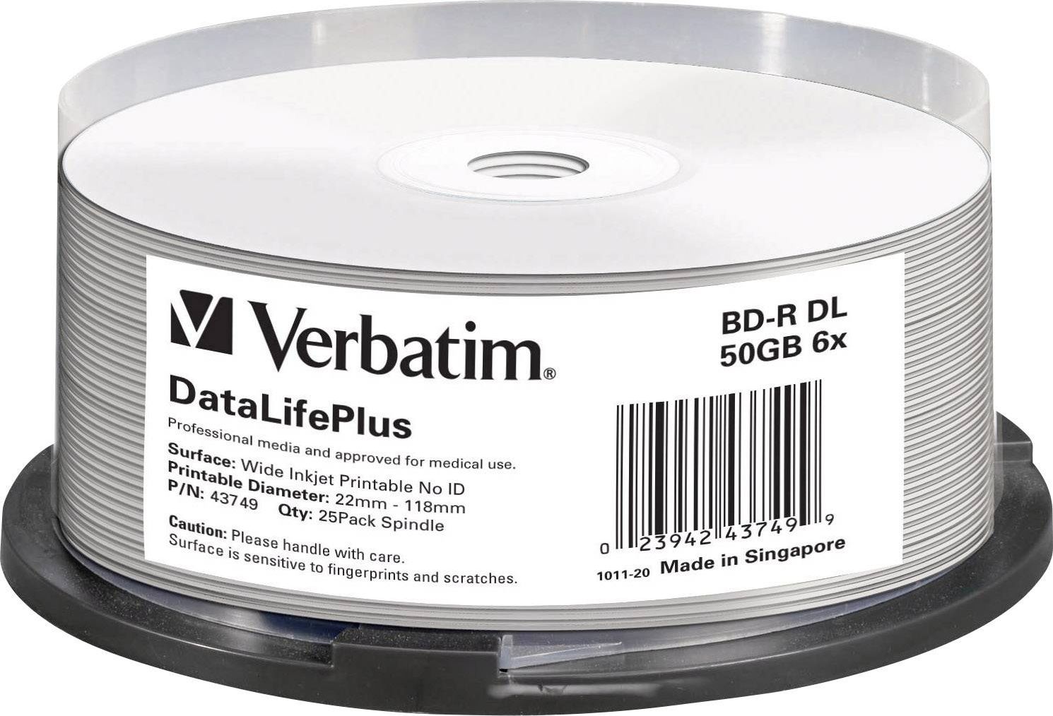 Verbatim BD-R DL 50 GB 6x