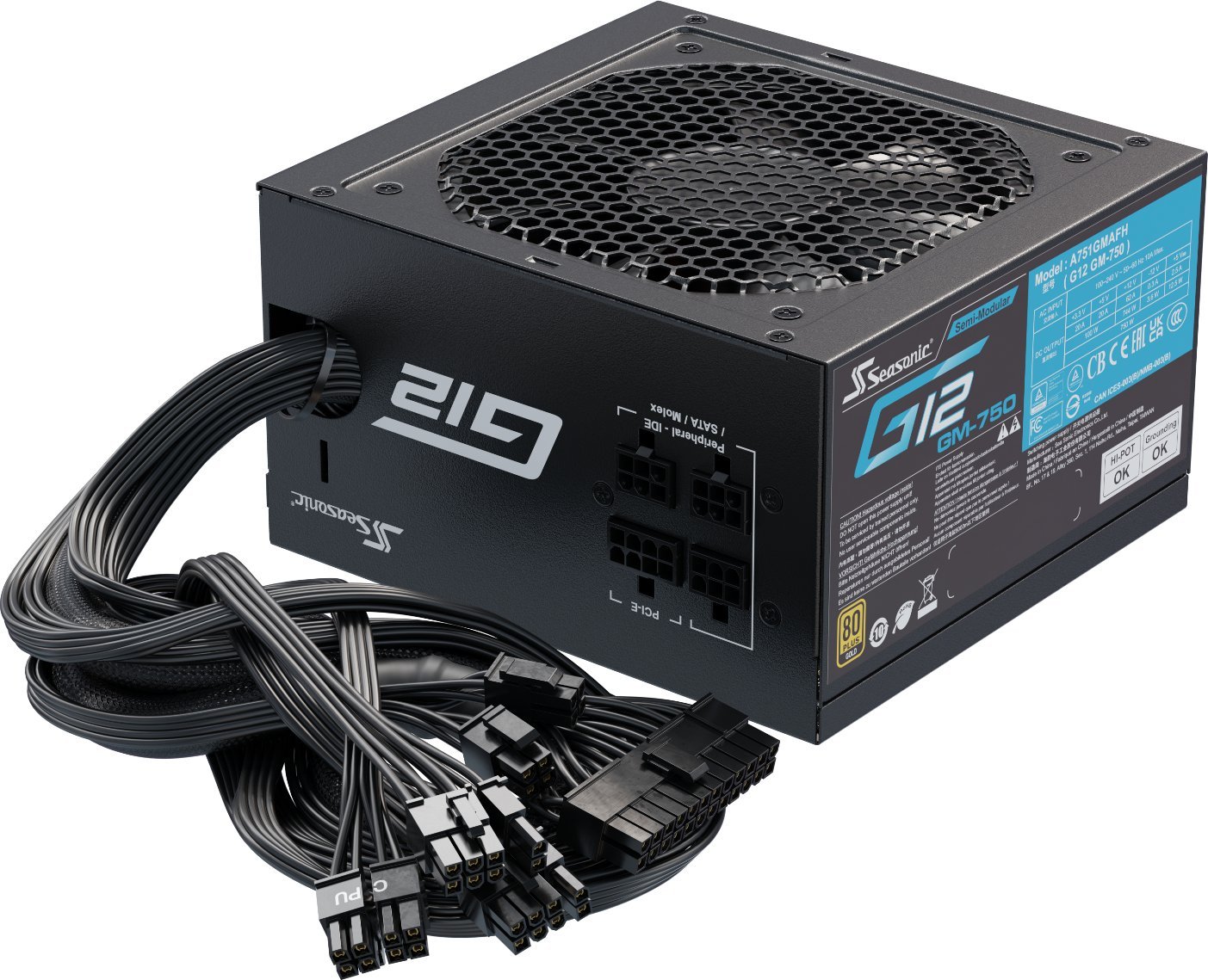 SeaSonic G12 GM 750W (G12-GM-750) |