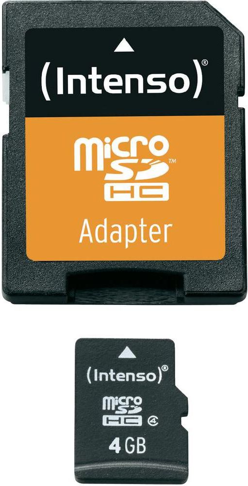 Karta Intenso MicroSDHC 4 GB Class