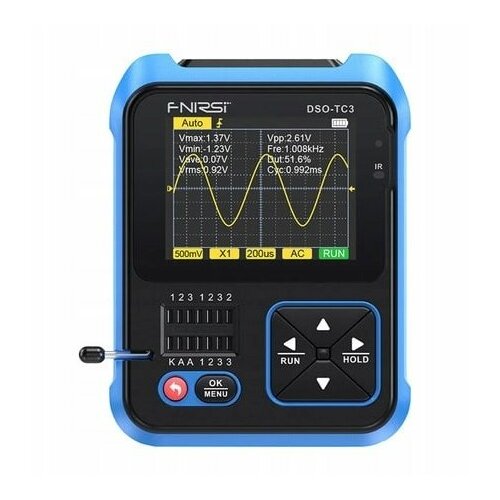 FNIRSI DSO-TC3 SigGen 3-in-1 Transistor Tester