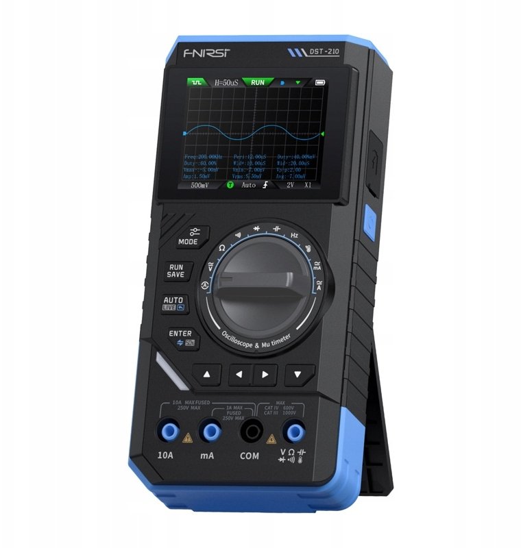 SigGen 3-in-1 FNIRSI DST-210 handheld digital