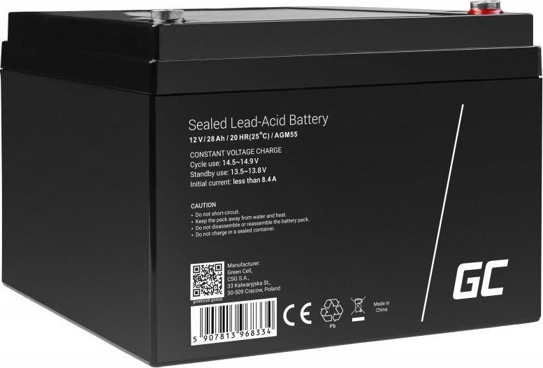 Green Cell Akumulator AGM VRLA 12V