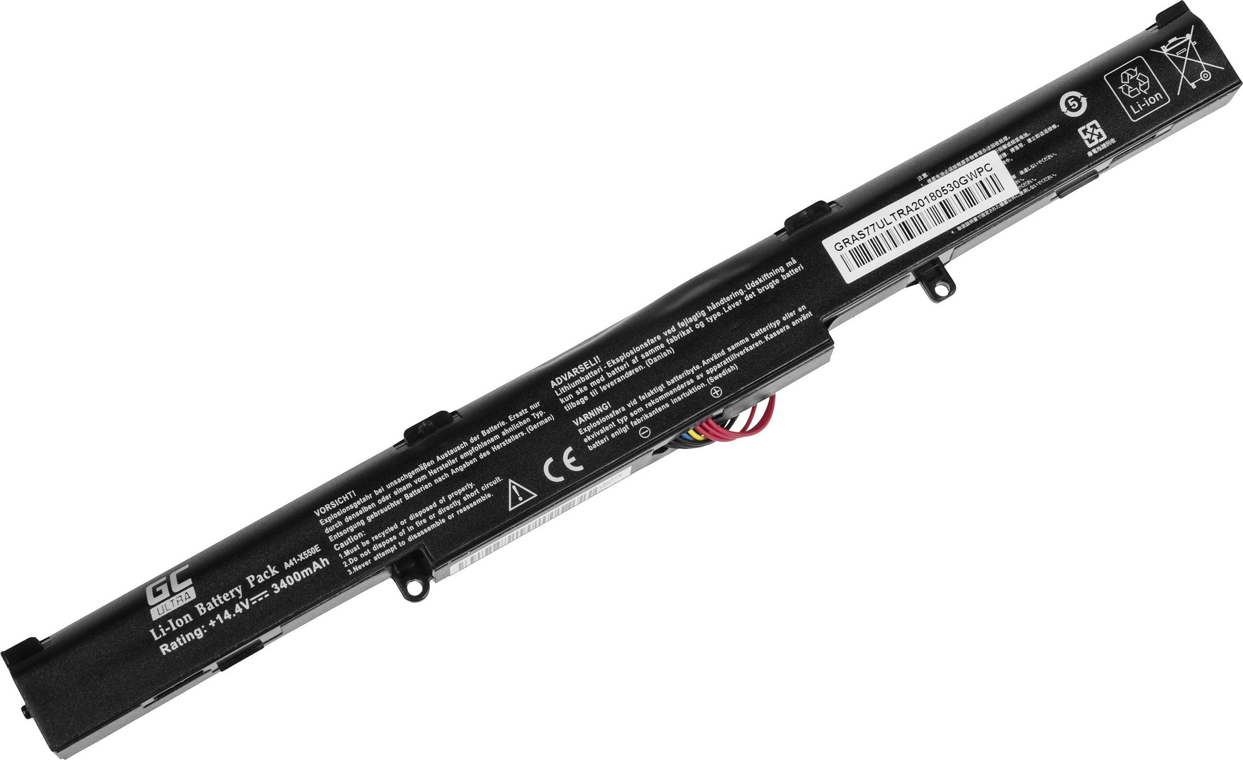 Green Cell ULTRA do Asus F550D