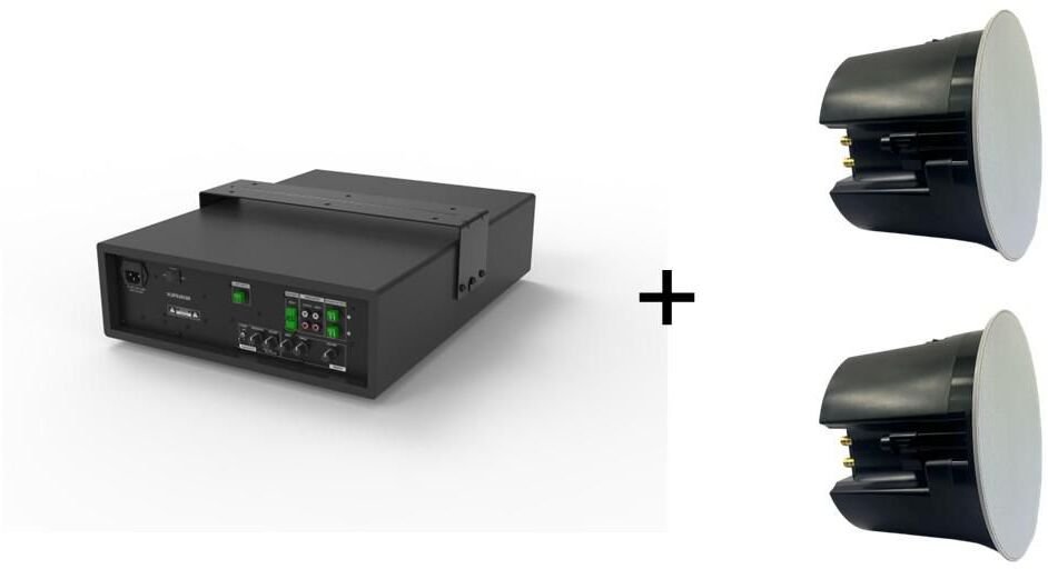 VivoLink Audiopack Subwoofer + 2 x