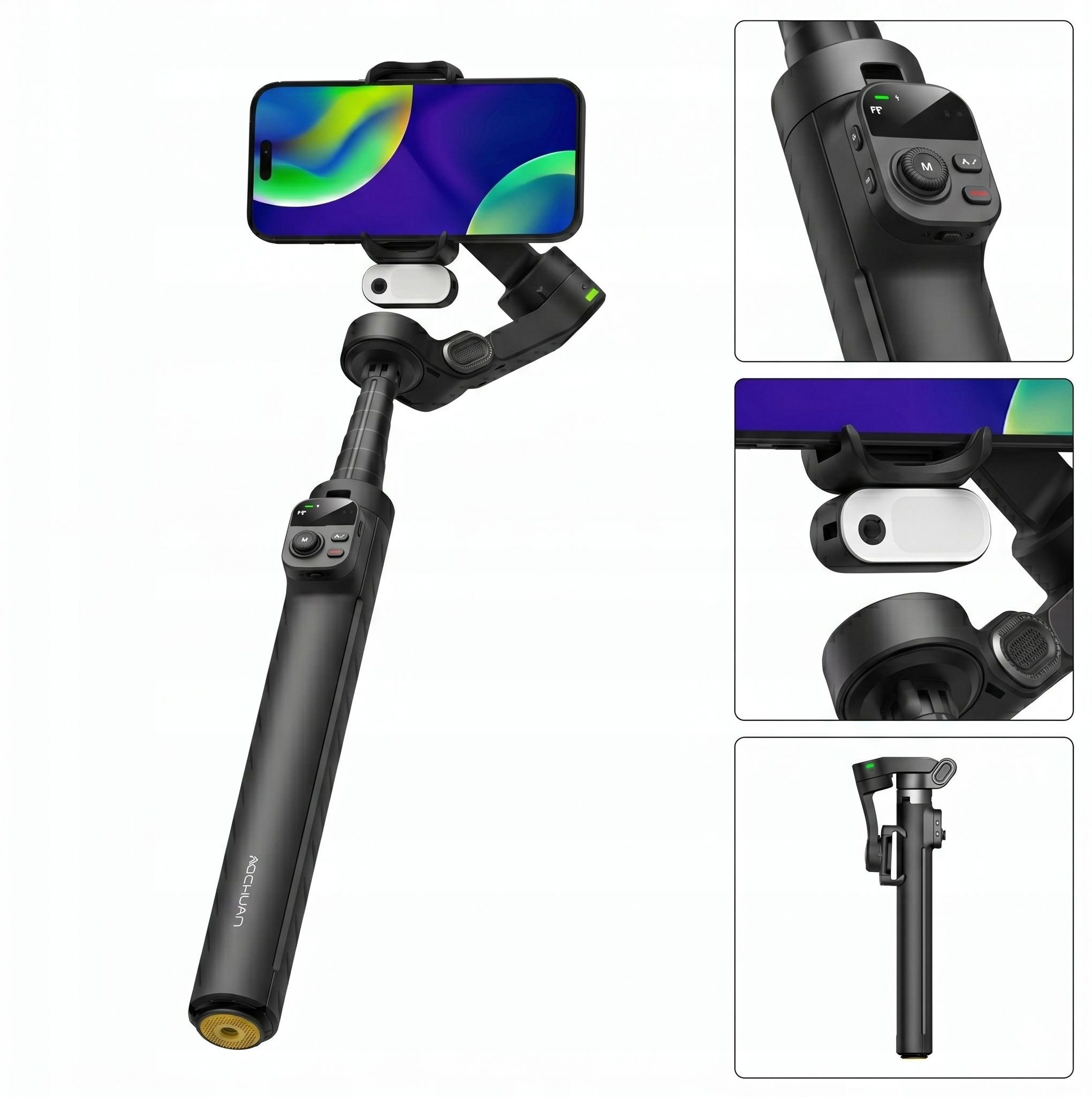 AOCHUAN V3  with AI Sensor (Black)