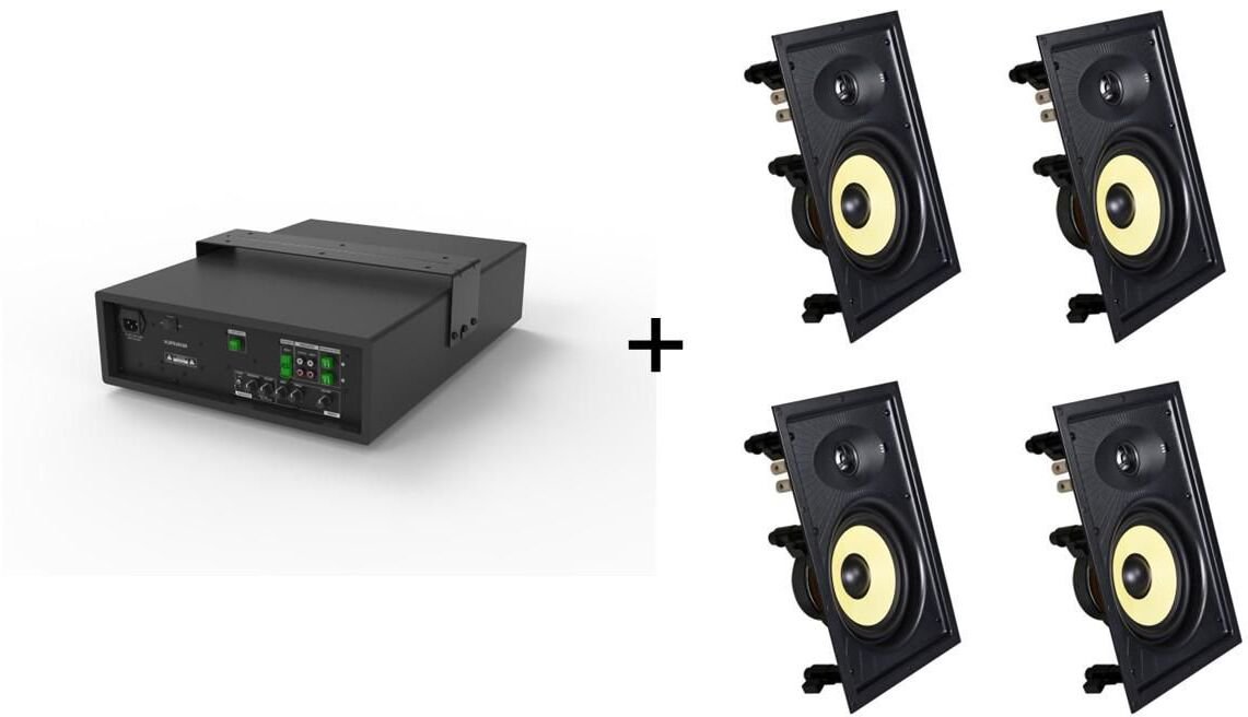 VivoLink Audiopack Subwoofer + 4 x