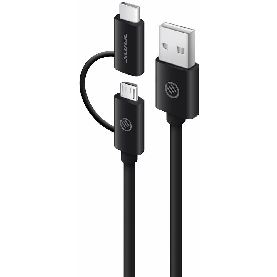 Alogic ALOGIC U2CMC-01BLK kabel USB USB