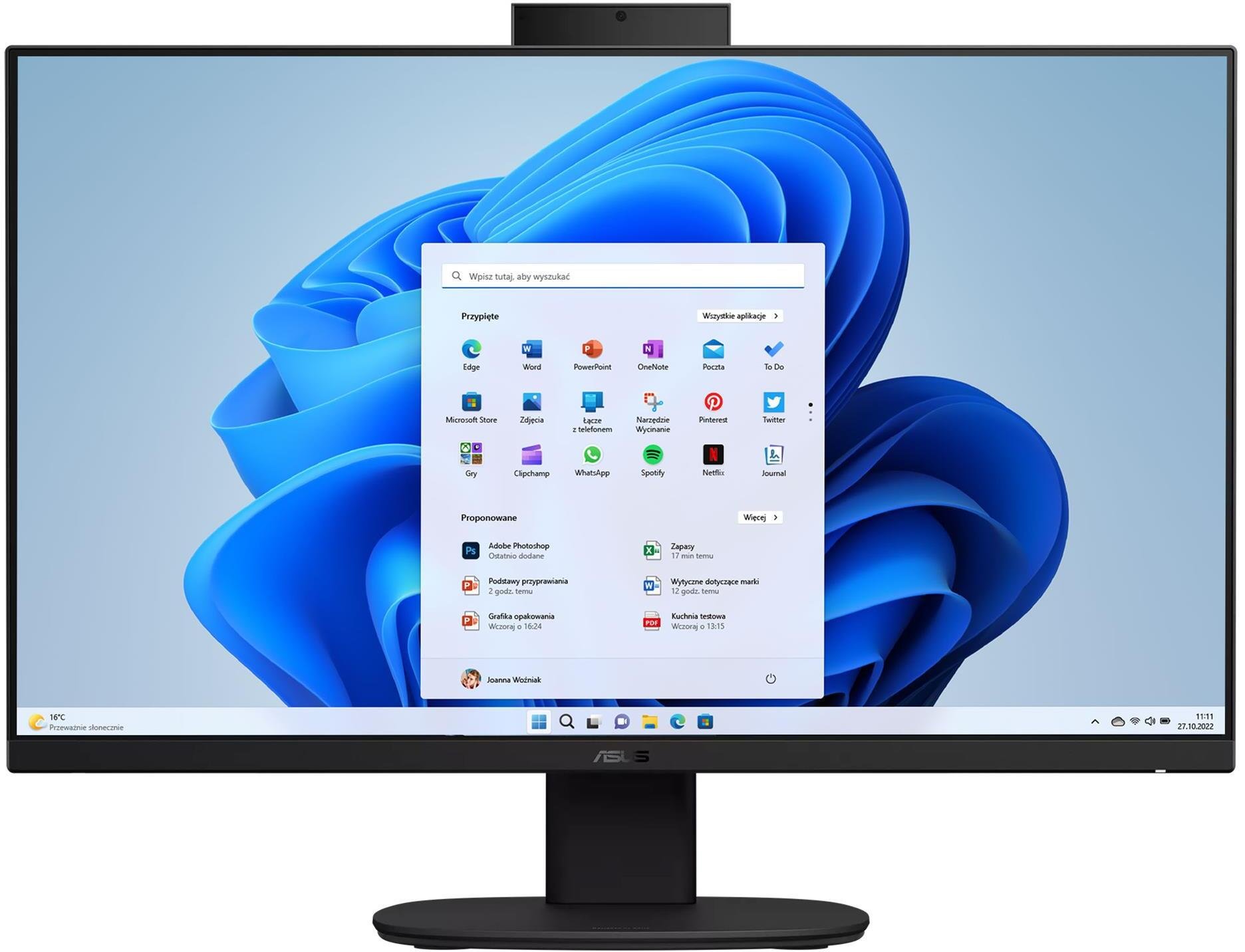 ASUS All in One VM670KA-BPE024W -
