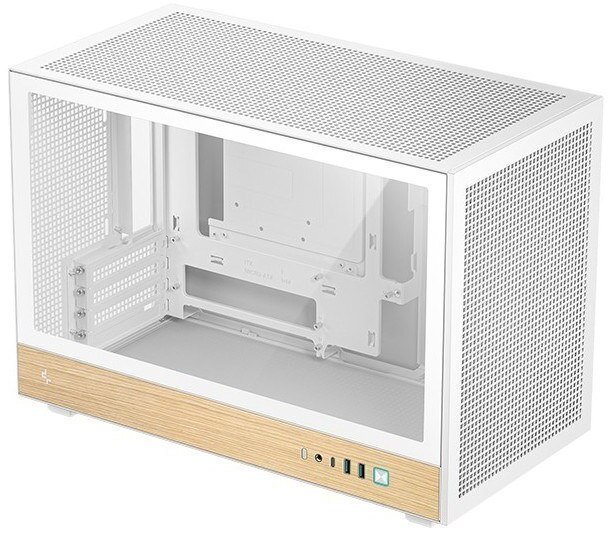 DeepCool CH260 WOOD PC Case, White