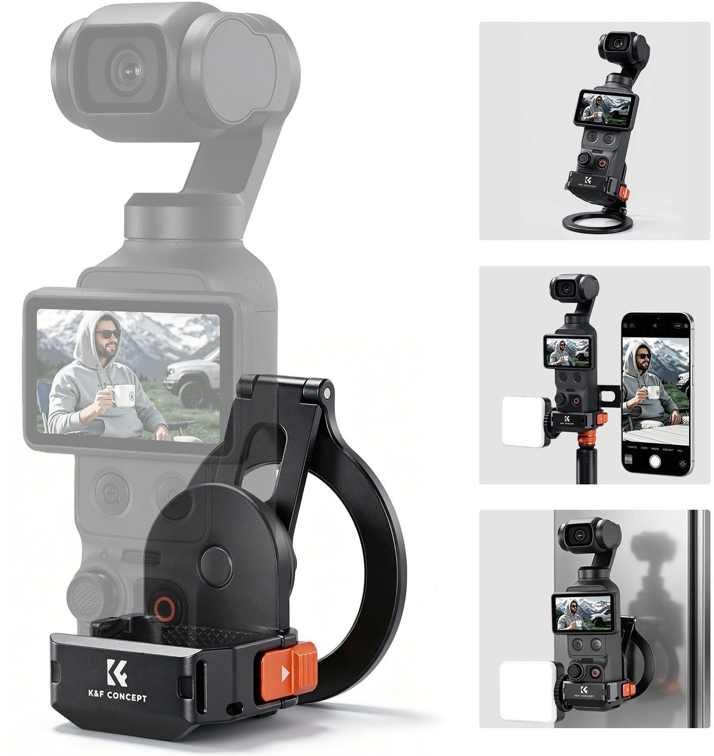 K+F  Uchwyt Magnetyczny Do Dji Osmo
