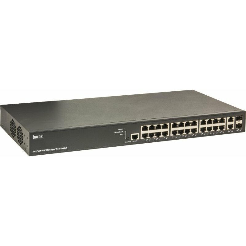 Barox Barox RY-LGSP23-26/370 łącza sieciowe Zarządzany