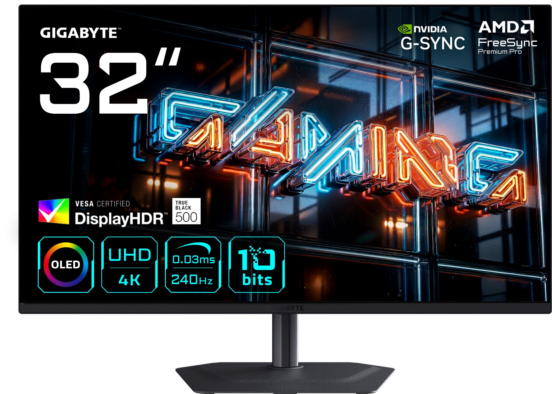 GIGABYTE QD-OLED 31.5" MO32U24 240Hz