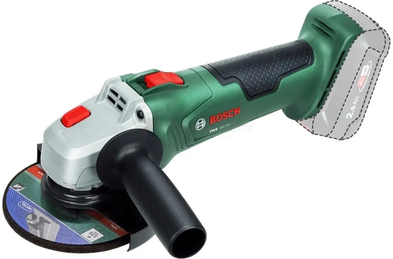 Bosch Akum. Kątowa PWS 18V-70 |