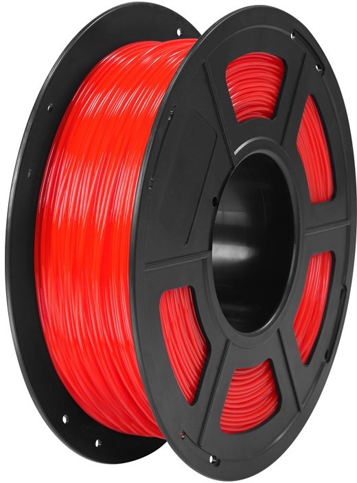 Anycubic TPU Filament (Transparent Red) 1