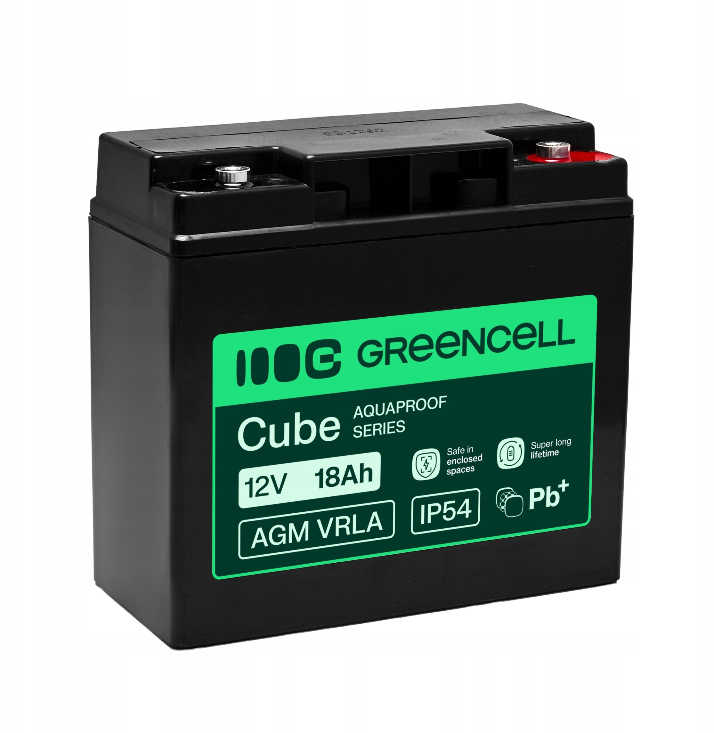 Green Cell AGM VRLA 12V 18Ah