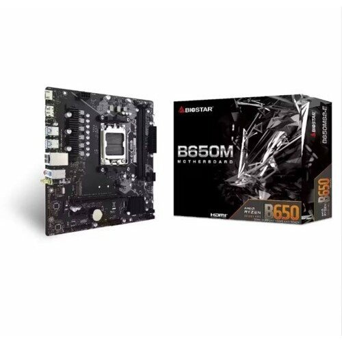 Biostar B650MS2-E Motherboard, AM5, AMD B650
