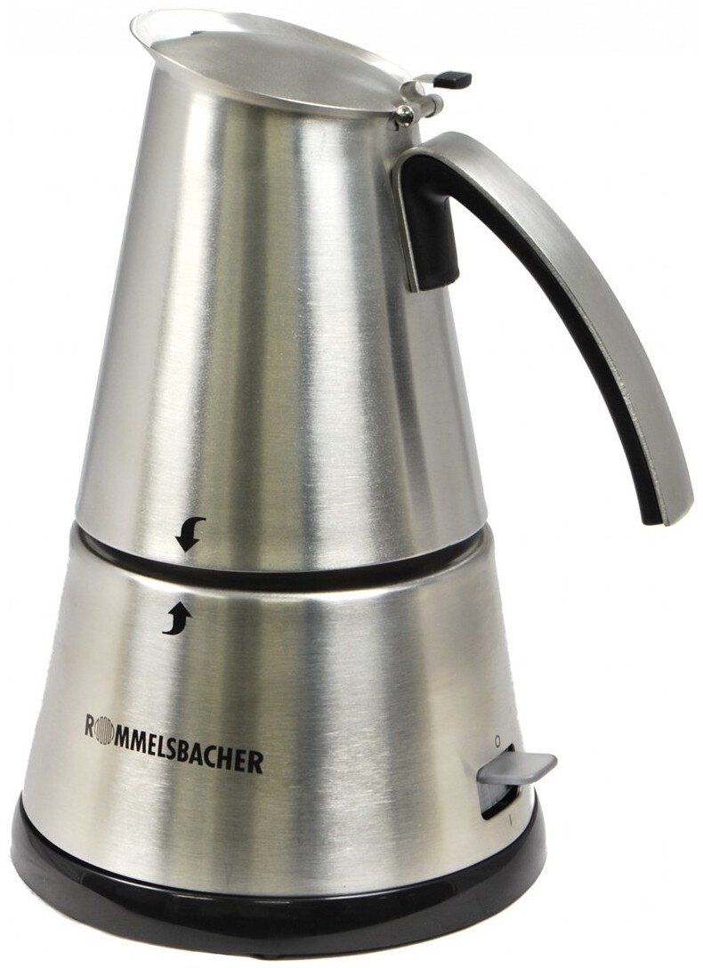 Rommelsbacher Espressokocher EKO 366/E Edelstahl 365W