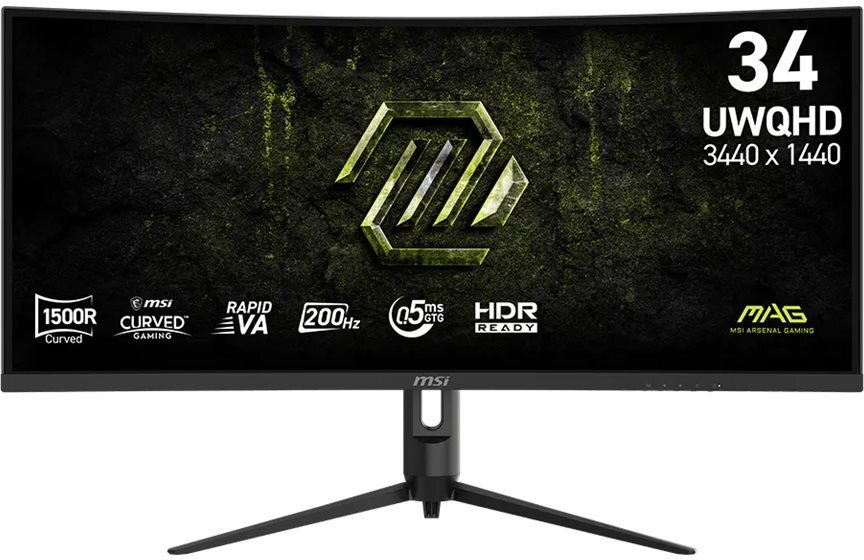 86,4cm/34" (3440x1440) MSI MAG 342CQRFDE