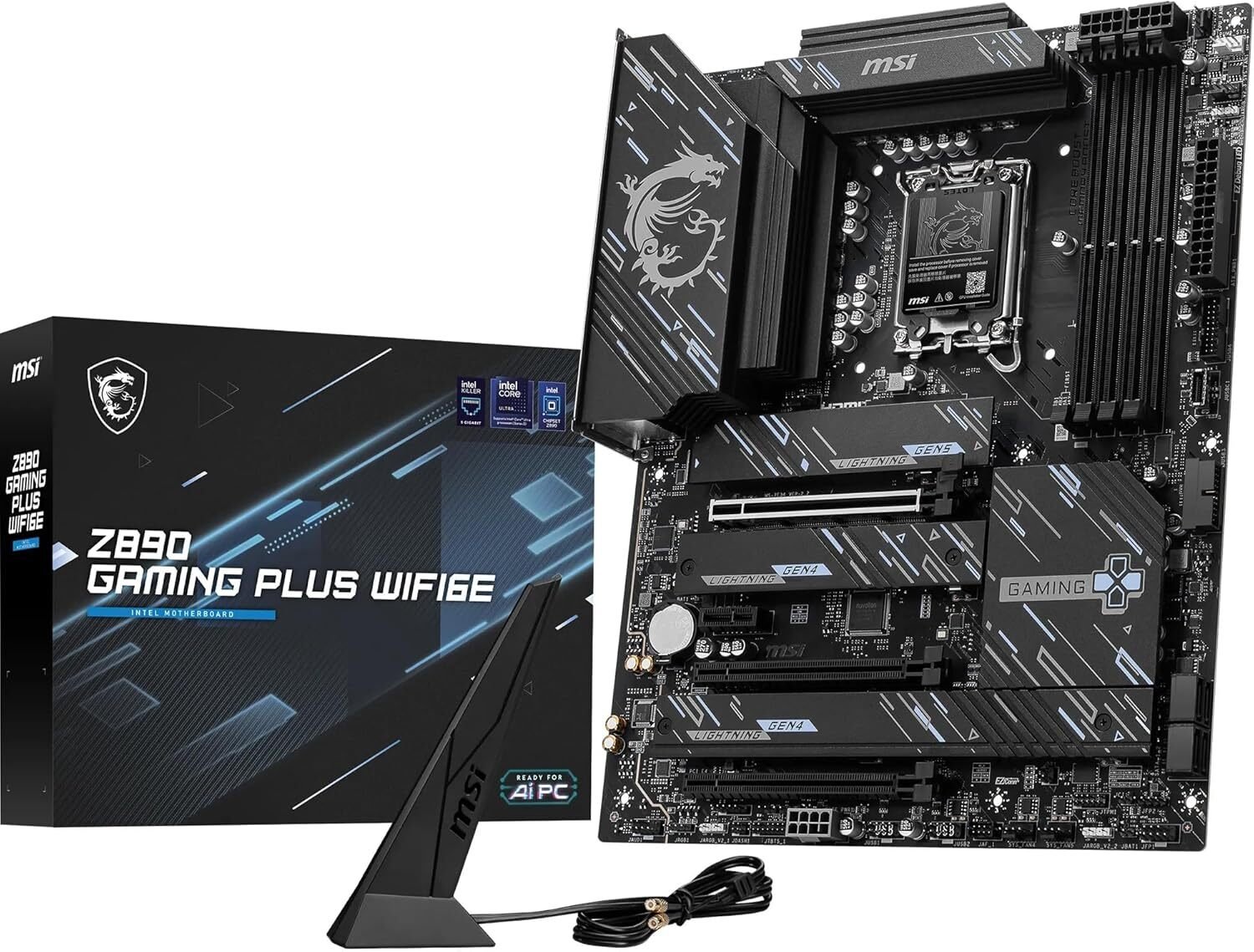 MSI Motherboard Z890 GAMING PLUS WIFI6E