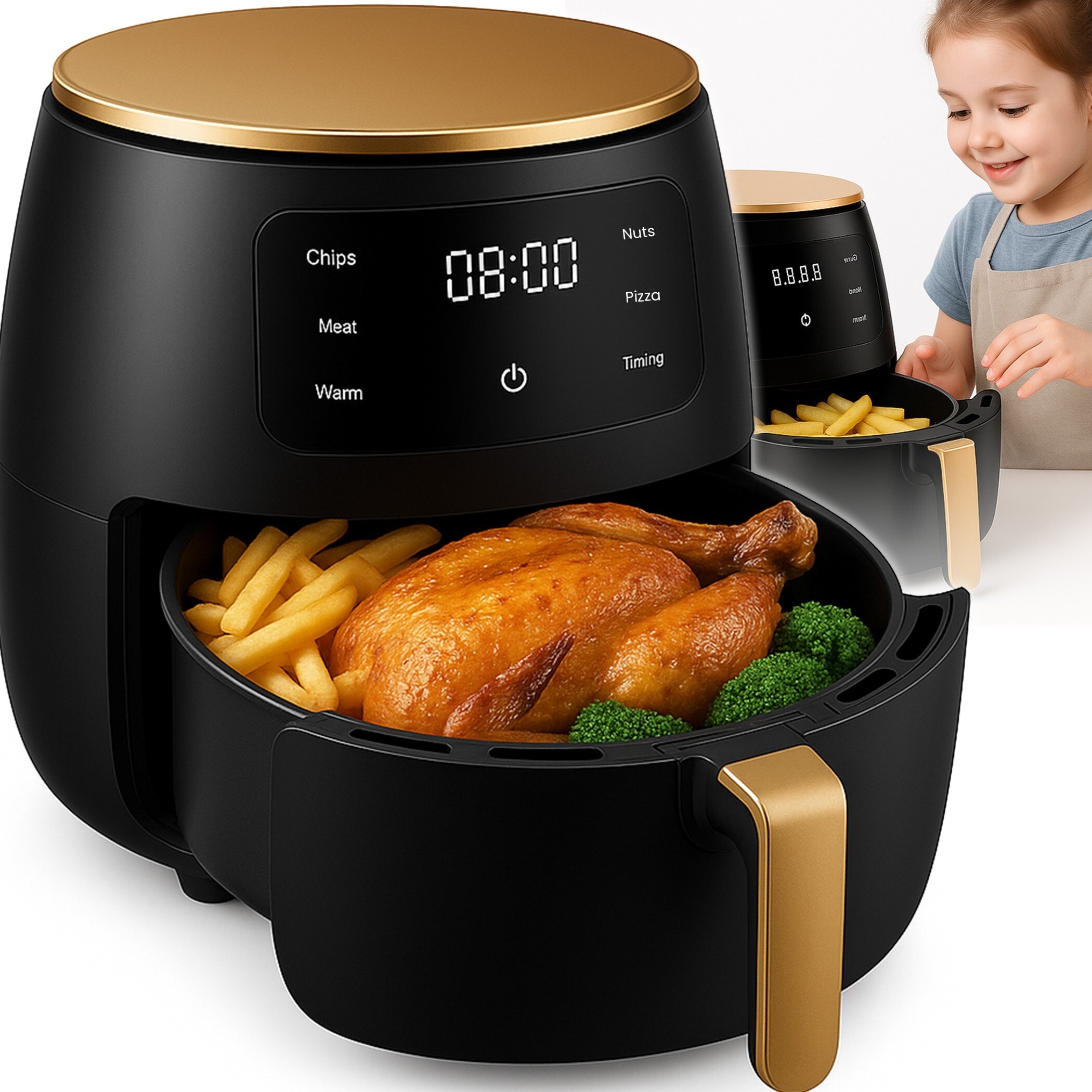 Frytkownica beztłuszczowa Frytkownica beztłuszczowa air fryer