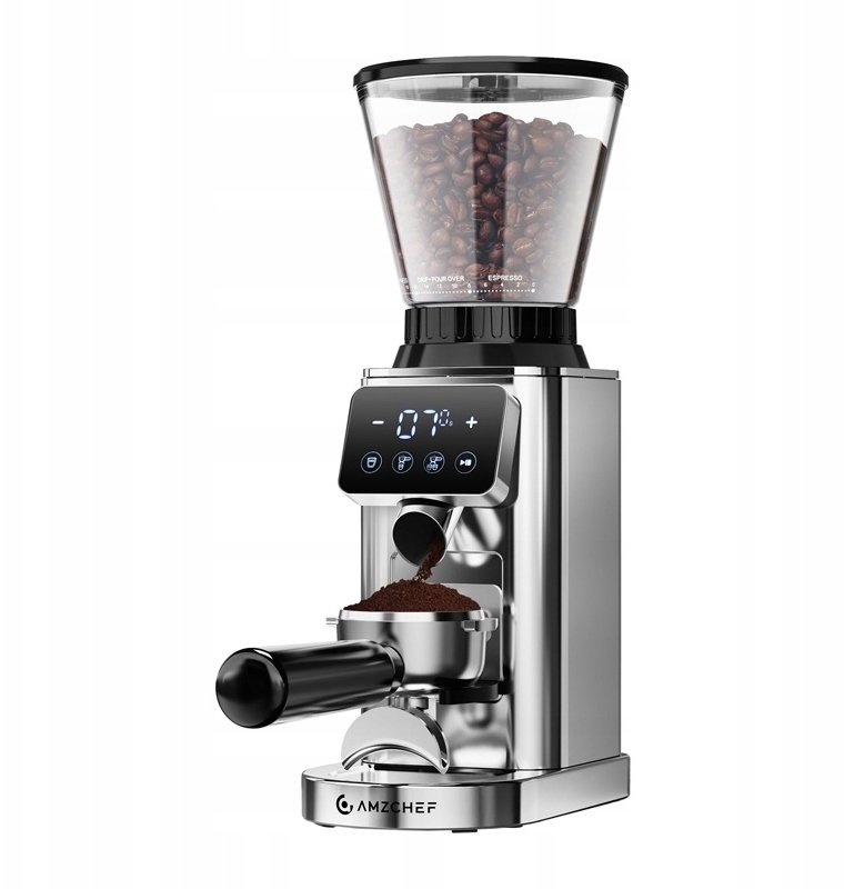 AMZCHEF CE-CG209-SV Coffee Grinder (Silver) |