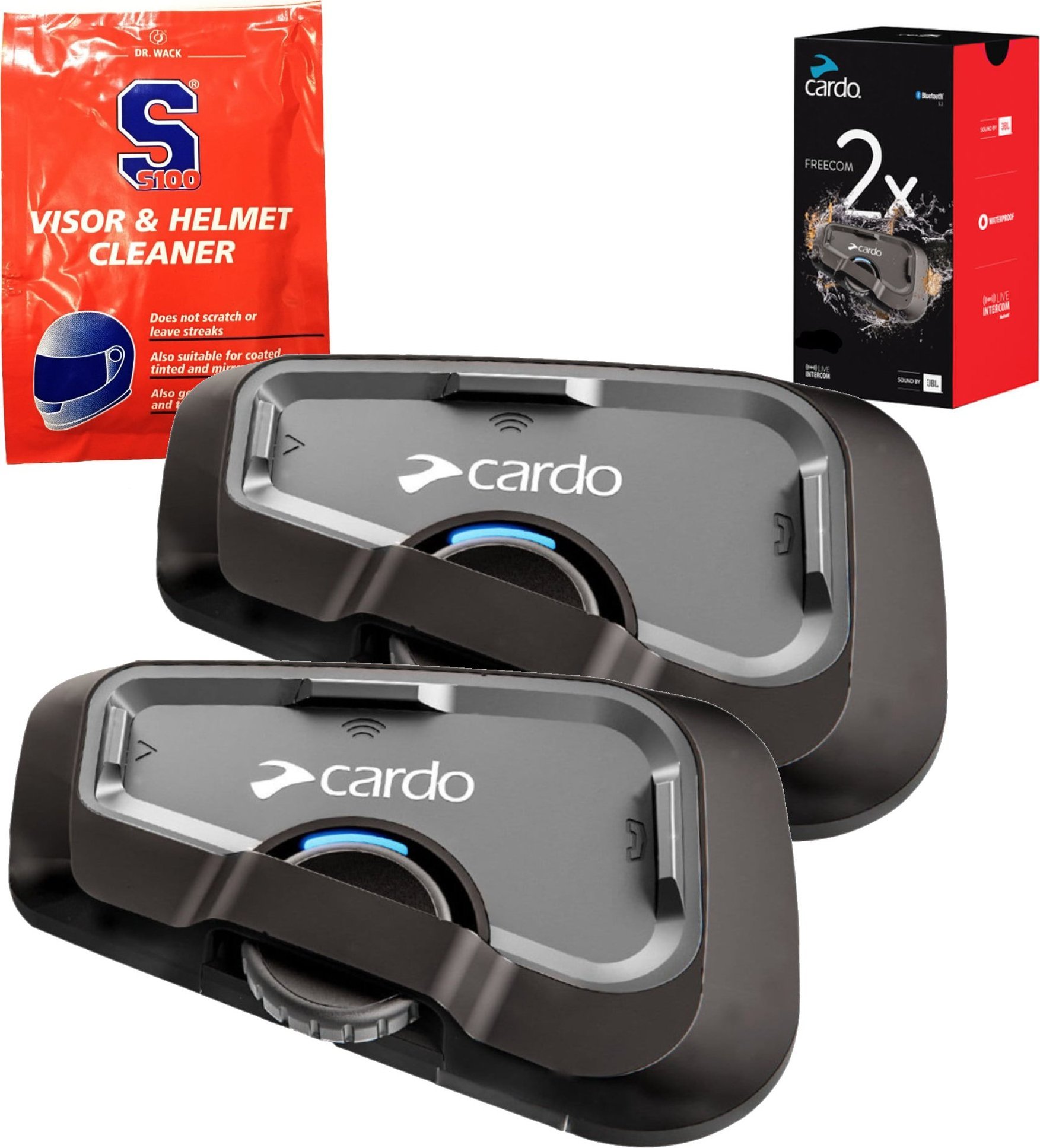 Cardo FRC2X103 motorcycle intercom 2 channels