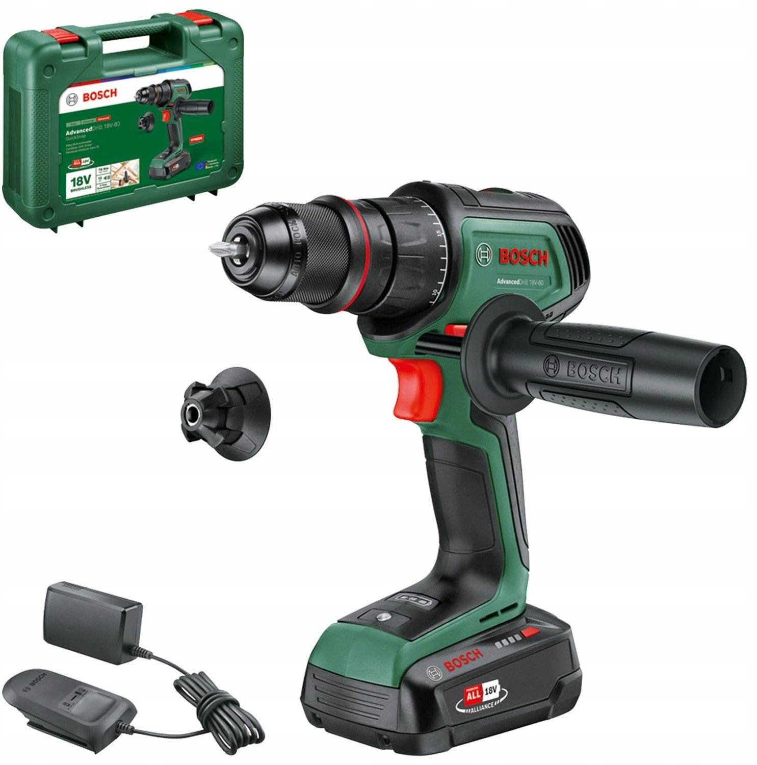 Bosch AdvancedImpact 18V-80 QuickSnap 1 x